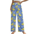 thumbnail image 1 of Bunch of Rubber Ducks Pajamas Leisure Trousers Soft Warm Sleepwear Bottoms Loose Retro Nightwear, 1 of 6