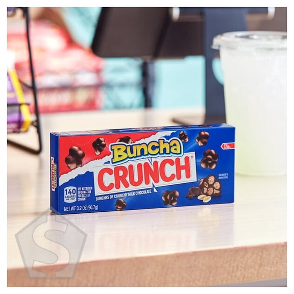 Buncha Crunch Candy Bar Box 3.2 oz. - 12/Case