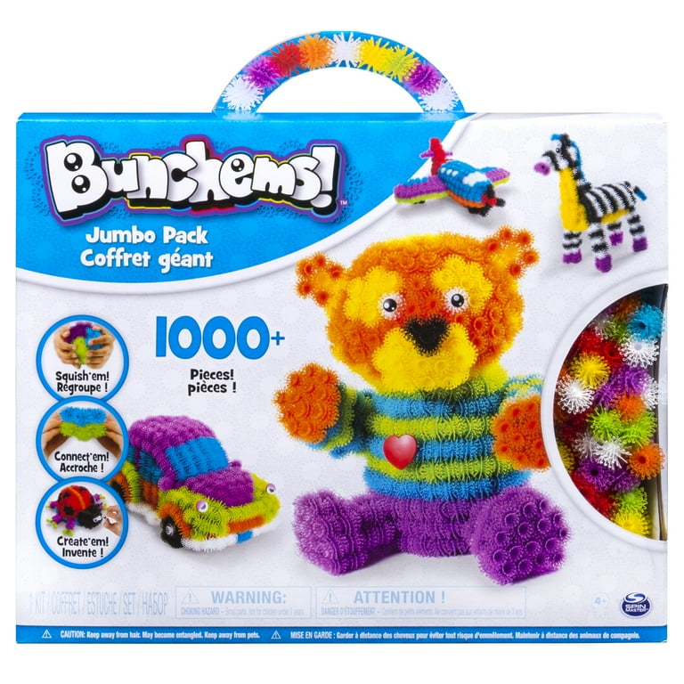 Bunchems Creativity Pack Featuring Big Bunchems and 350+ Pieces - Samko &  Miko Toy Warehouse