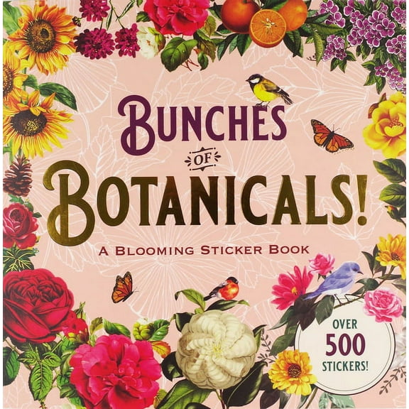 Bunches of Botanicals Sticker Book, (Paperback)
