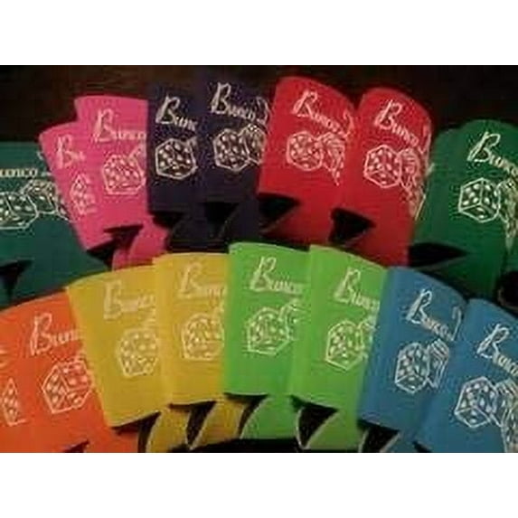 Twilight Bunco Events Bunco Diva Glass Insulated Bunco Drink Sleeves, 6 Count