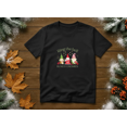 thumbnail image 1 of Bunco Gnomes Cute Festive Game Night Christmas Unisex T-Shirt, up to size 5XL, 1 of 2
