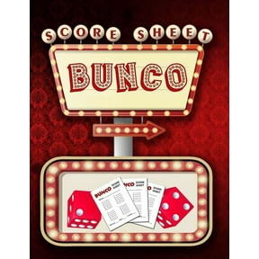Bunco Score Sheets: 100 Score Keeping for Bunco Lovers (Paperback)