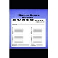 thumbnail image 1 of Bunco Score Sheets: Bunco Score Sheets With Mini Bunco Pads, Cards Game Kit, Party Supplies, Dice Game, 6 x 9 in 120 pages (Paperback), 1 of 1