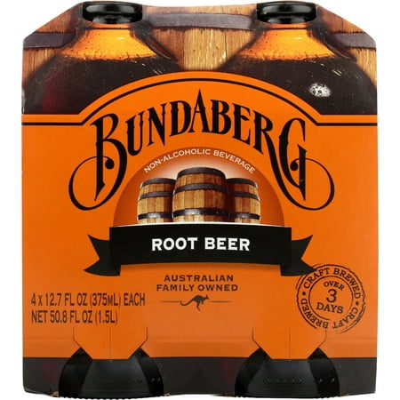 Bundaberg Brewed Drinks Root Beer, 4 ea