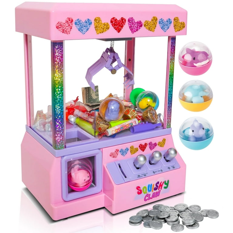 Bundaloo Claw Game: Kid's Candy Grabber, Prize Dispenser with