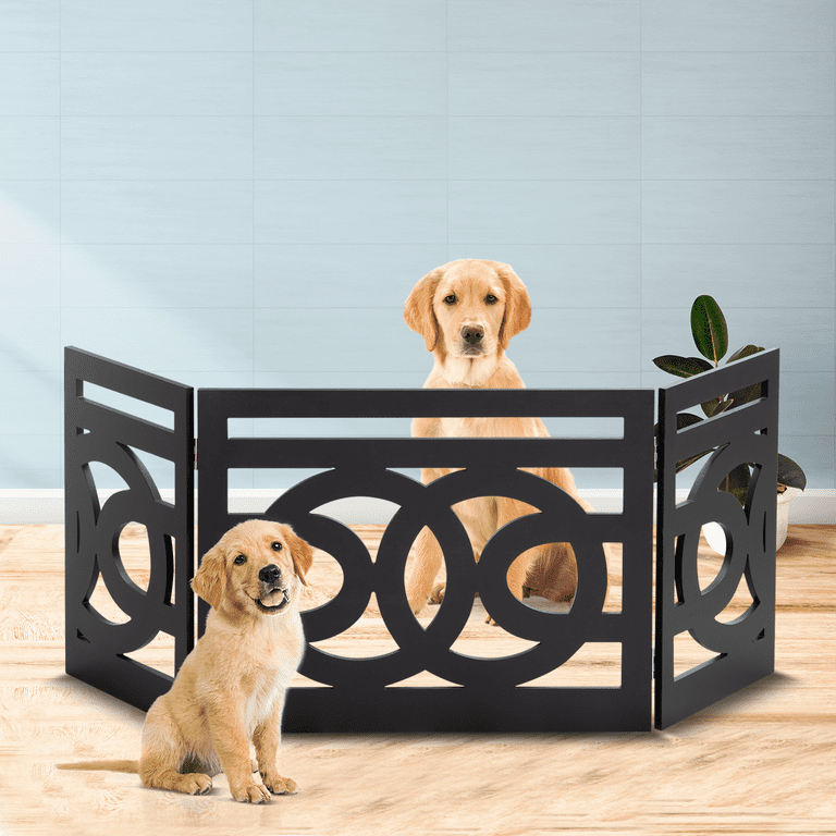 Secure dog store gate