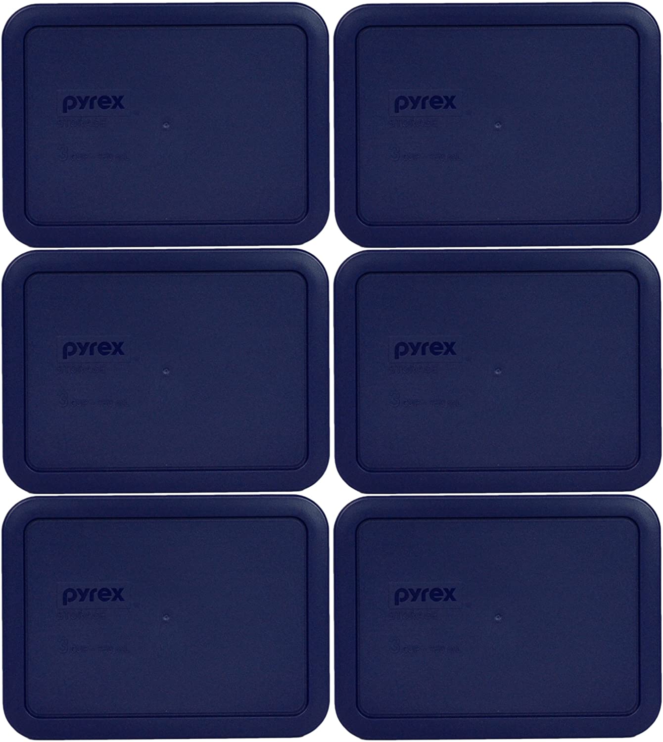 Bundle 6 Items 7210PC 3Cup Blue Plastic Food Storage Lids BPAFree