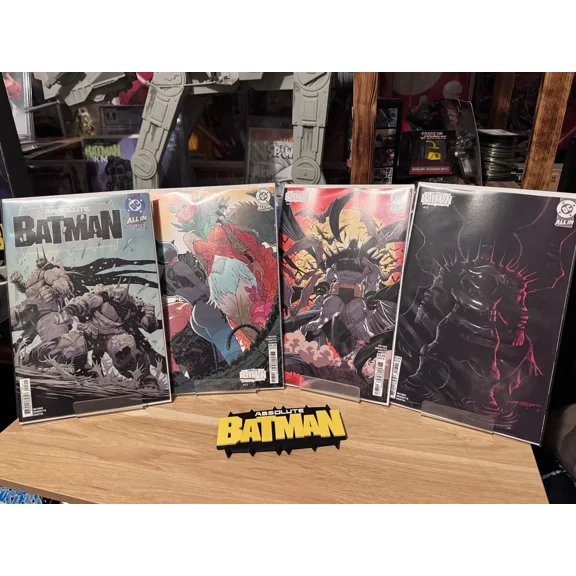 Bundle - ABSOLUTE BATMAN #23 First Print Cvr A, Cvr B, Cvr C, and Cvr D ( all 4 comic books )