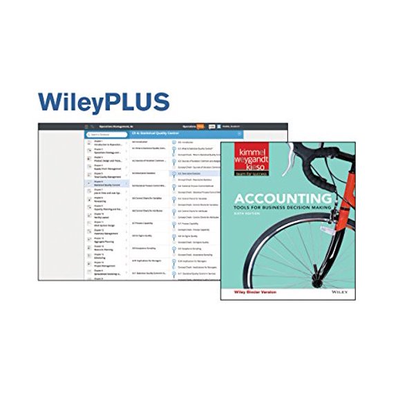 Pre-Owned Bundle: Accounting 6e Binder Ready Version + WileyPLUS Access Code, 9781119221951, 1119221951, Paperback, 6 edition