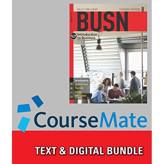 Pre-Owned Bundle: BUSN, 8th + CourseMate, 1 term (6 months) Access Code + LMS Integrated Sticker