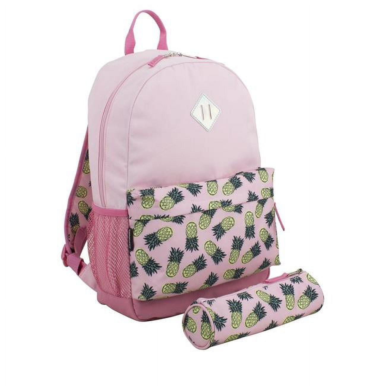 Pink top pineapple backpack