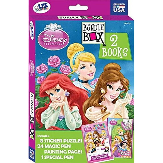 Bundle Box Magic Pen® & Sticker Puzzles - Disney Princess