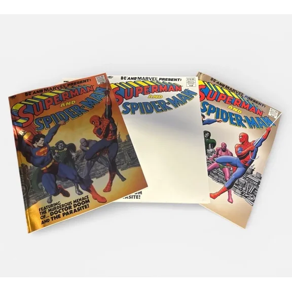 Bundle - DC and Marvel Presents Superman and Spider-Man ' Marvel Treasury Edition #28 '