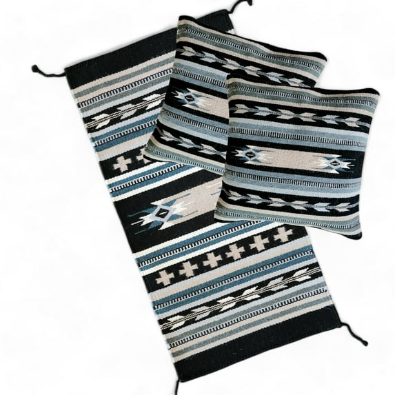 Bundle Deal Grand Ridge Southwestern Rug + Grand Ridge Southwestern Pillow Bundle