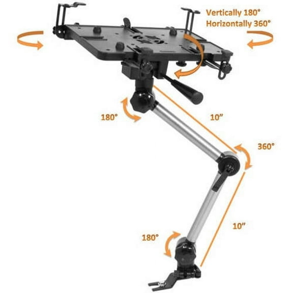 Bundle Deal Mobotron Standard Laptop Mount with Screen Stabilizers