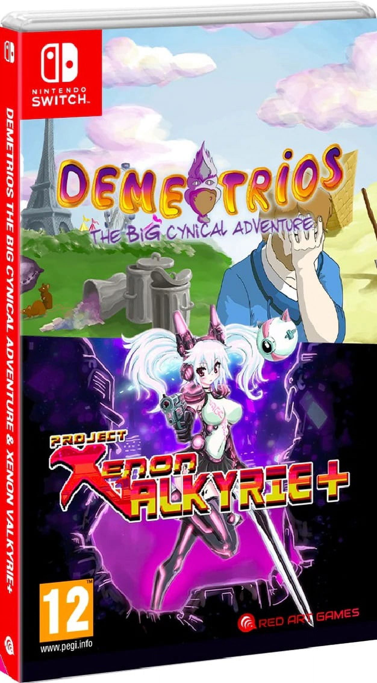 Nintendo Switch Demetrios & Xenon Valkyrie+ Switch Bundle Demetrios & Xenon Valkyrie+(COVER IN FRENCH) - Nintendo
