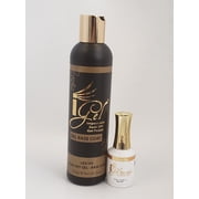 Bundle Igel Impeccable Soak off Gel - Refill 8oz & 0.5oz BASE COAT
