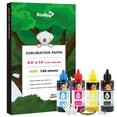 thumbnail image 1 of Bundle Kit Koala Sublimation Paper 8.5X14 150 Sheets 100g and Koala Sublimation Ink 400ML for Epson Sublimation Printers ET-2400 ET-2720 ET-2760 ET-2800 ET-2803 ET-4800 4760 2850 2750  WF7710 7720 etc, 1 of 21