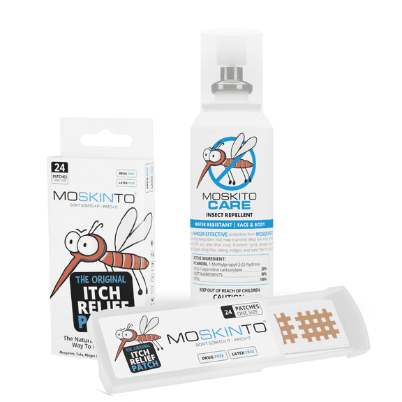 Bundle - Moskito Care Insect Repellent & Moskinto 24ct Hanging Box