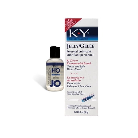 Bundle Package Of JO H2O 16 Oz. And a K-Y Jelly 2 Oz. Tube