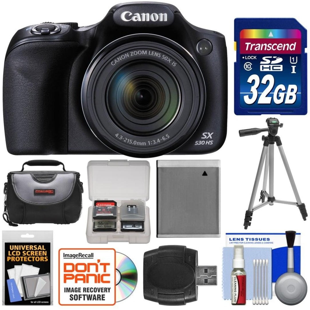 Bundle PowerShot SX530 HS Wi-Fi Digital Camera with Pakistan Ubuy