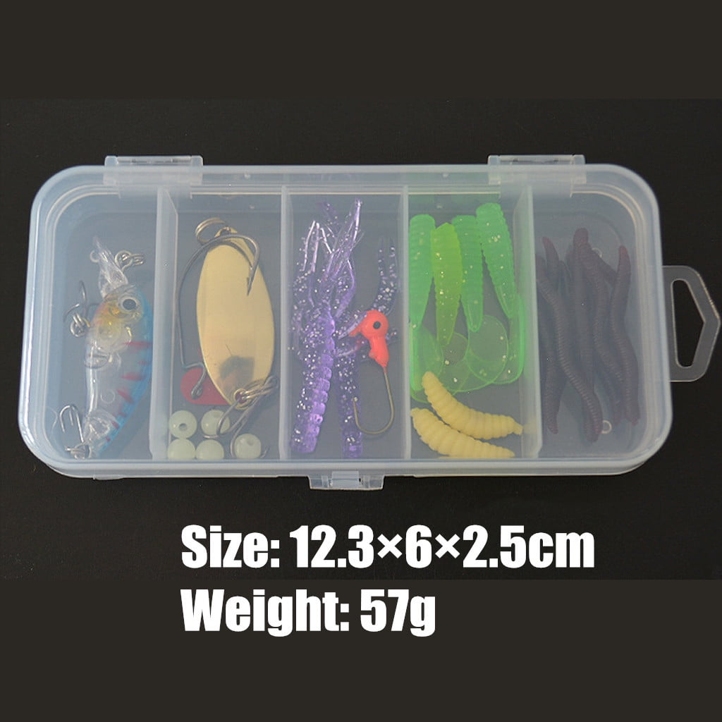 Bundle and Save, Fishing Bait Tackle Set, 28Pcs Fake Bait, Realistic ...
