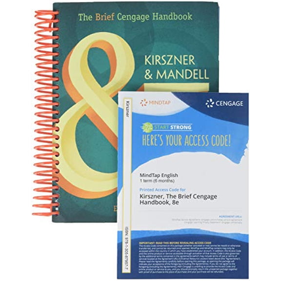 Pre-Owned Bundle: The Brief Cengage Handbook, 2016 MLA Update, 8th + Mindtap English, 1 Term (6 Months) Printed Access Card (Edition 8) (Mixed media product)