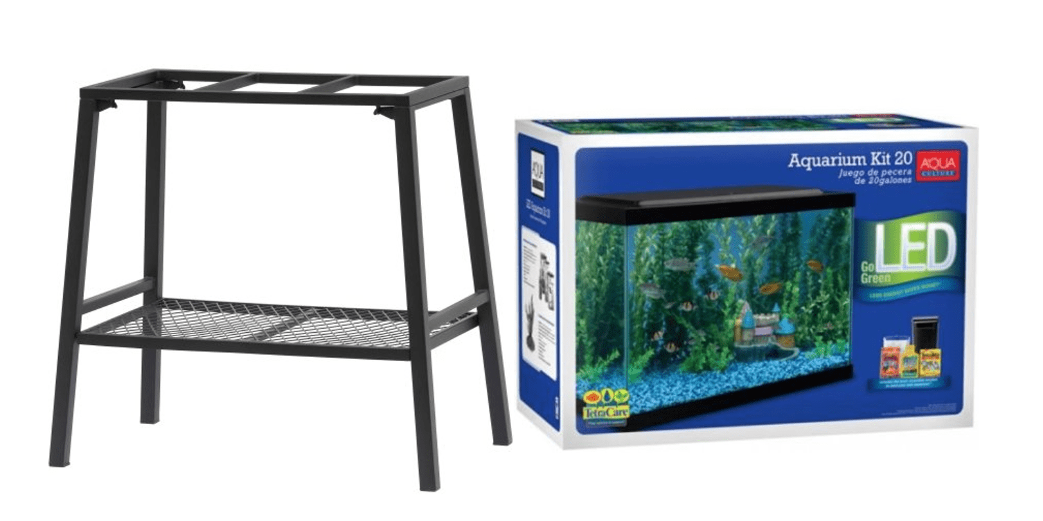 20 gallon aquarium starter cheap kit
