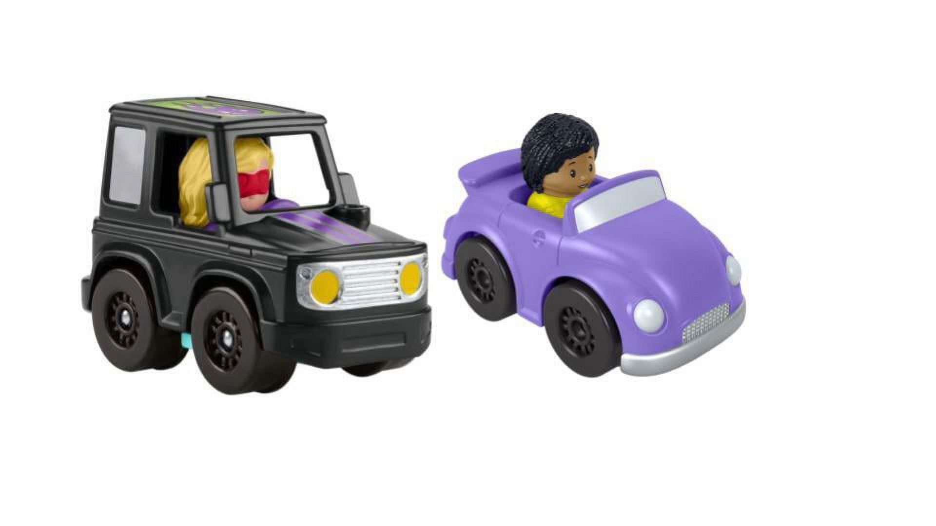 Bundle of 2 |Fisher-Price Little People Wheelies Race Car - (GMJ24 & HGP73)