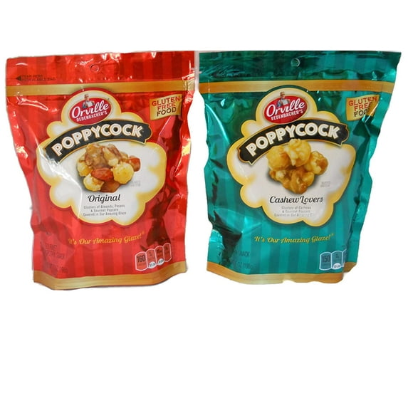 Bundle of 2: Orville Redenbachers Poppycock Original (7oz)and Cashew Lovers(7oz)