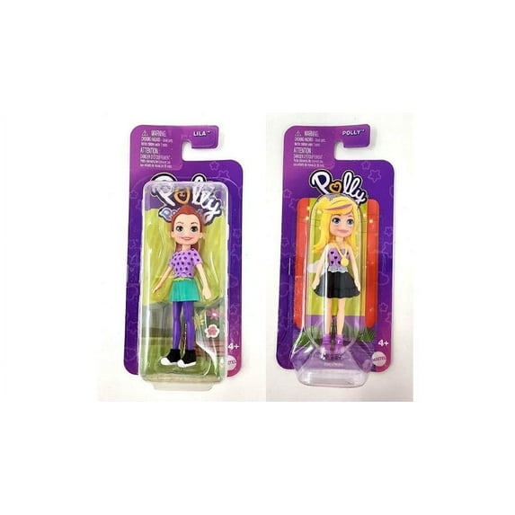 Bundle of 2 | Polly Pocket Impulse 3-inch Doll Collection | HKV78 & HRD57