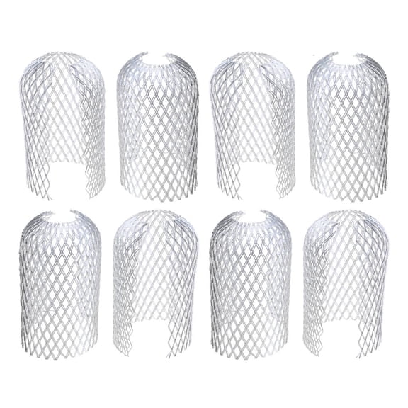 Bundle of 4/8 Gutter Strainer Metal Filter Grid Gutter Protections for Rain Pipe