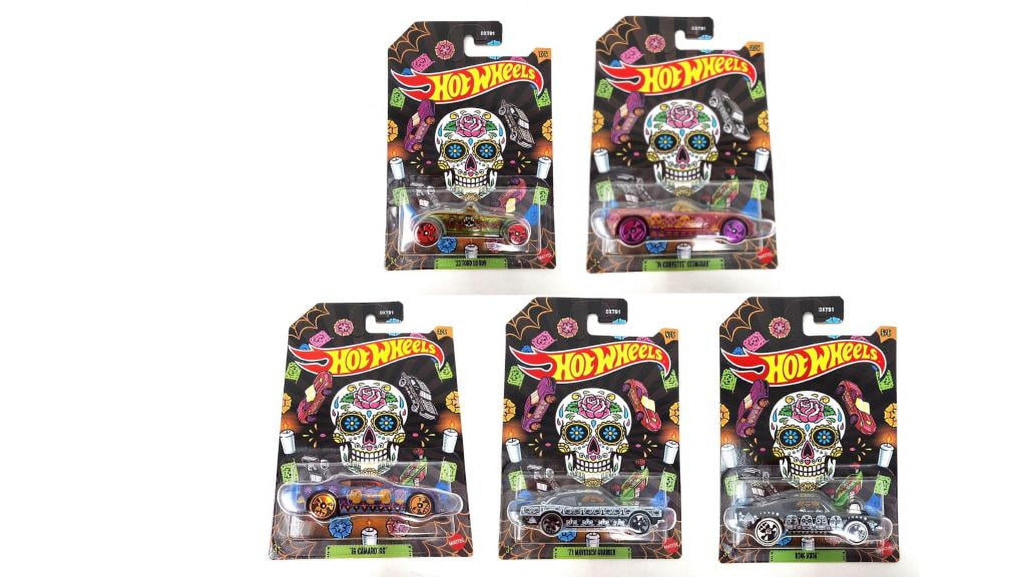 Bundle of 5 | Hot Wheels Halloween Theme 1:64 Die-Cast Cars | Complete ...