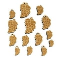 thumbnail image 1 of Bundle of Grapes Fruit Solid Wood Mini Charms Shapes DIY Craft Jewelry - No Hole - 12mm (26pcs), 1 of 7