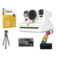 thumbnail image 1 of Bundle of Polaroid Now Plus Bluetooth Connected I-Type Instant Film Camera White + Table Tripod + Pack of Film + Microfiber Cloth, 1 of 9
