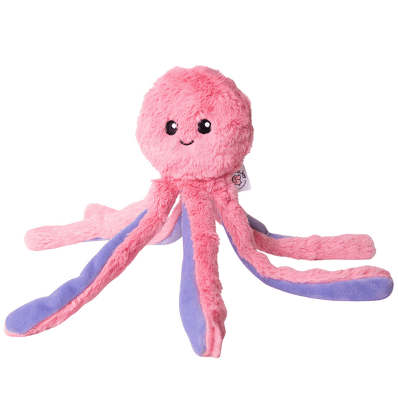 Bundle x Joy Octopus Crinkle Legs Plush for Dogs with Squeaker & Crinkle for Added Joy
