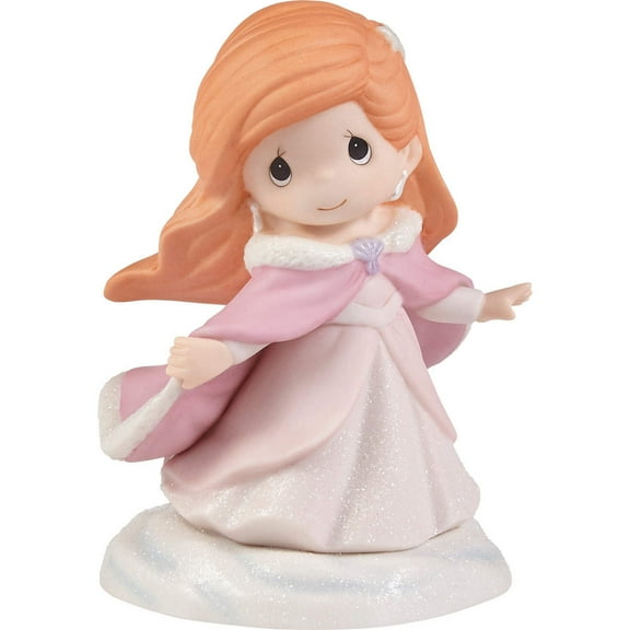 Precious Moments Bundled Up And Ready For Adventure Disney Ariel Figurine, 1 Each