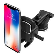 Bundlepro Dashboard & Windshield Car Mount Phone Holder with Suction Cup Base &Telescopic Arm,Black