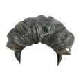 Bundles with Closure Curly Short Hair Granny Hair Cover Fashionable