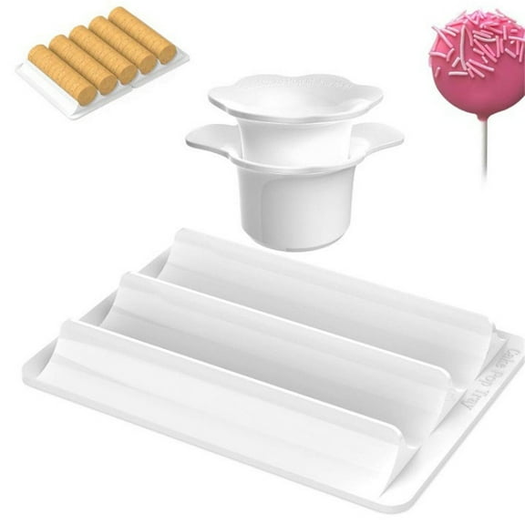 Bundt Cake Pan,Circle Cake Set: Non Stick Round Lollipop Moppers