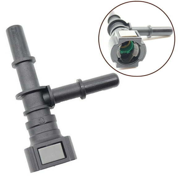 Bundy T Hose Fitting for Car, Quick Plug Connector, Quick Release Tee Fitting, Nylon Car Accessories, Fuel Line, 9.49