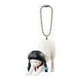 thumbnail image 1 of Buneko Anikora Sha Pigtails Cat Capsule Keychain, 1 of 1