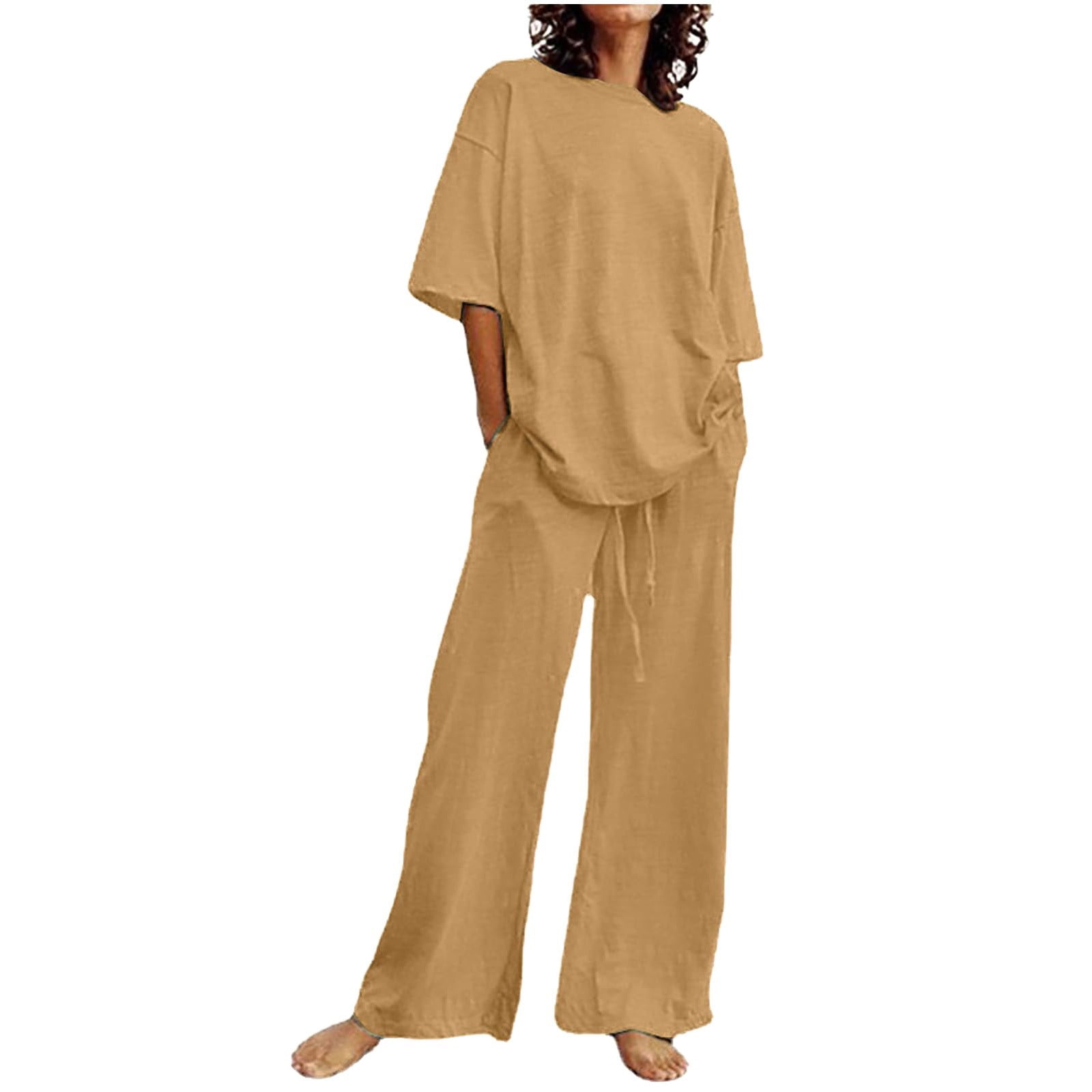 Lena – Summer Two-Piece Pants Set