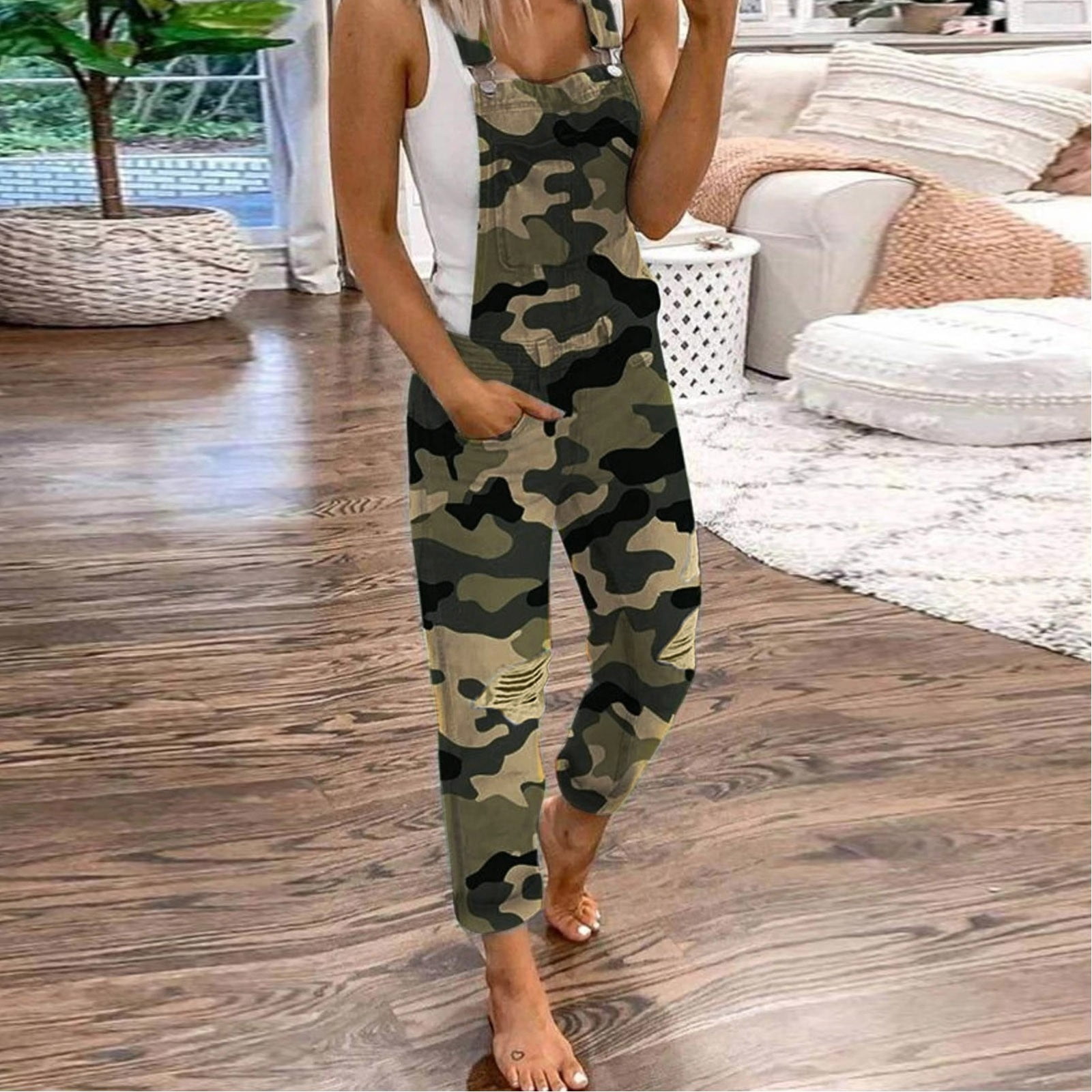 Overalls Women Buy Lisueyne Women's Denim Bib Overall Adjustable