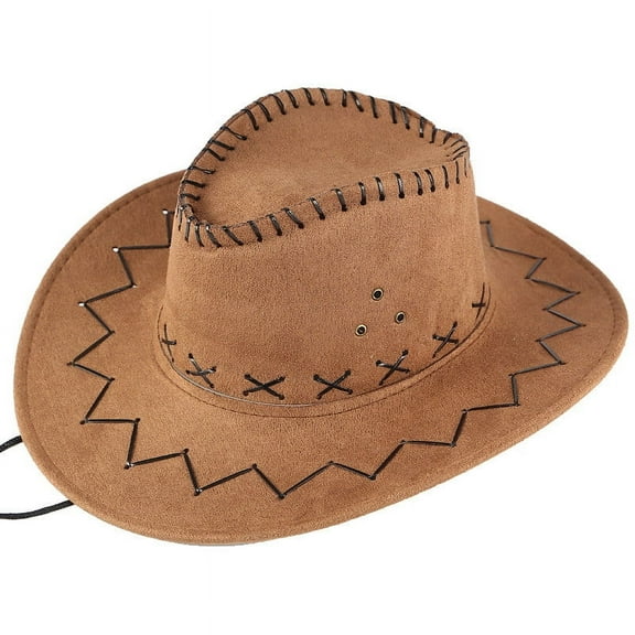Bunenne Felt Cowboy Hat Tan Cowgirl Hat Unisex Adult West Cowboy Hat Mongolian Hat Grassland Sunshade Cap Large Cowboy Hat Women Beach Hat Womens Western Hat Khaki One Size