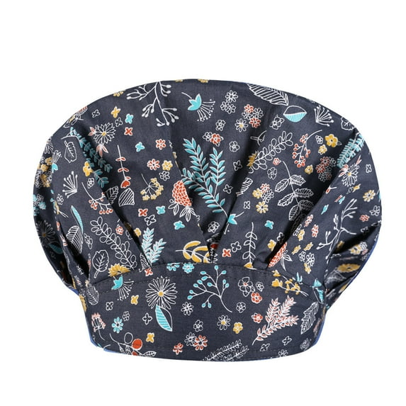 Bunenne Nurse Hats Scrub Caps Surgical Caps for Women Unisex Cotton Cap Unisex Scrub Fashion Adjustable Hat Print Baseball Caps Nursing Hats for Women Nurse Caps for Women H One Size