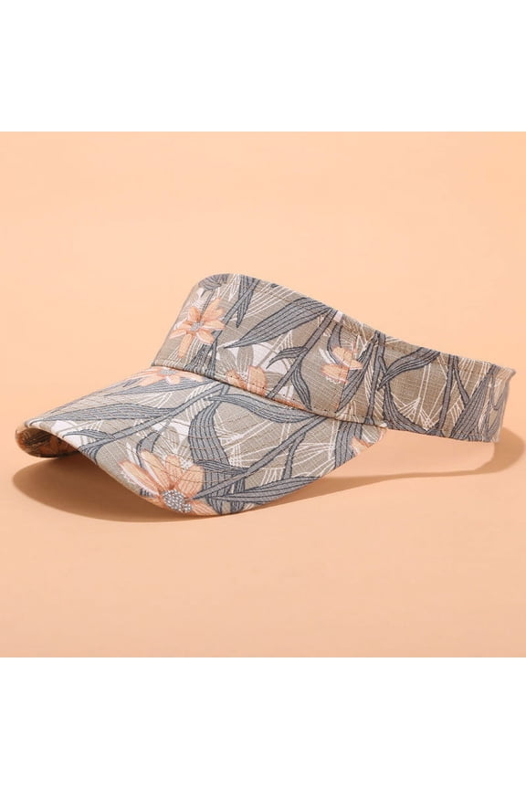 Sun Hats for Women Beach Visors for Women Sun Visors for Women Empty Outdoor Athletics Cap Hat Cap Adjustable Visor Summer Top Baseball Caps Visor Hats for Women Baseball Cap C One Size