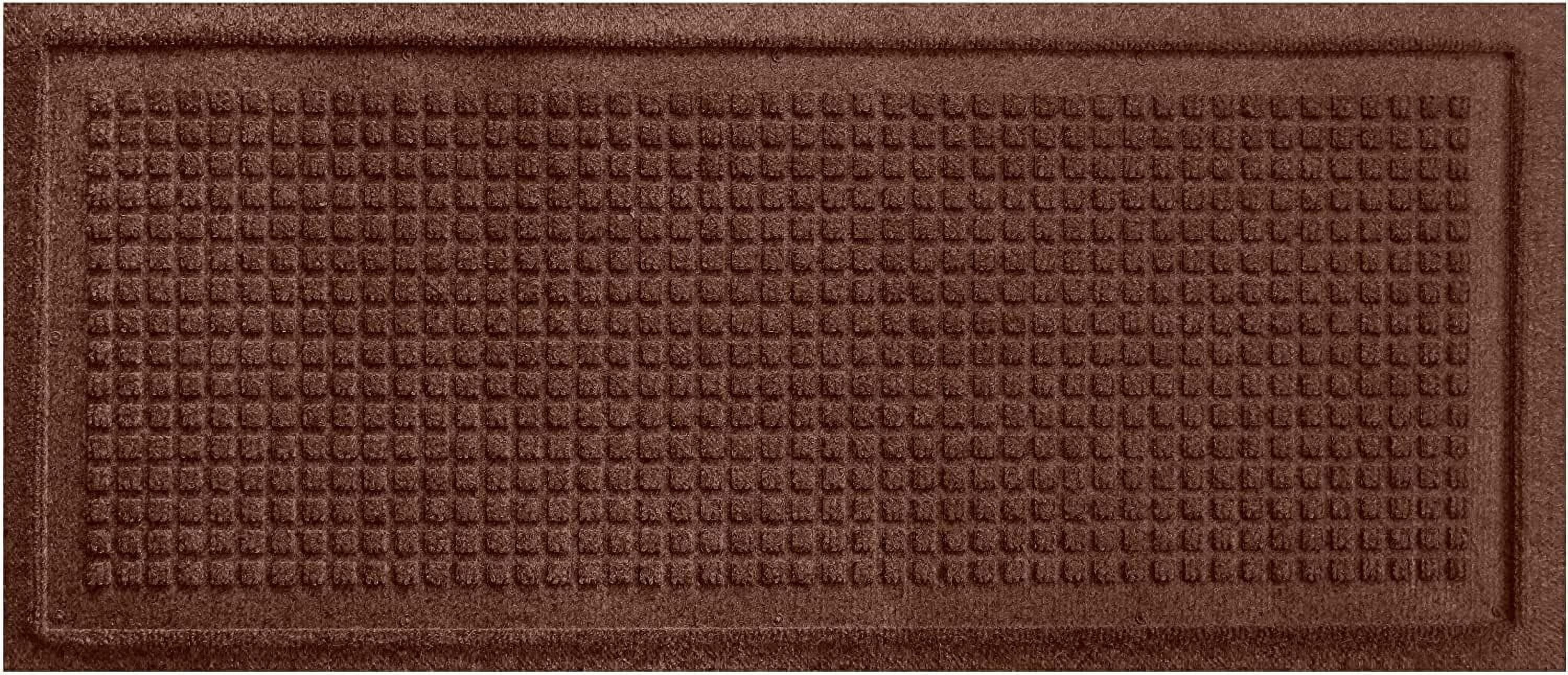 Bungalow Flooring Waterhog Runner Door Mat, 2' X 5' Made In USA, Durable And Decorative Floor Covering, Skid Resistant, Indoor/Outdoor, Water-Trapping, Cordova Collection, Bluestone