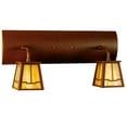 thumbnail image 1 of Meyda Tiffany 66086 Bungalow Valley View 2 Light 18" Wide Bathroom Vanity Light - Rust, 1 of 1